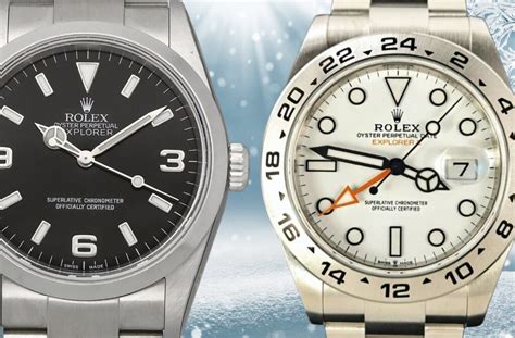 rolex explorer vs explorer ii|rolex explorer ii polar review.